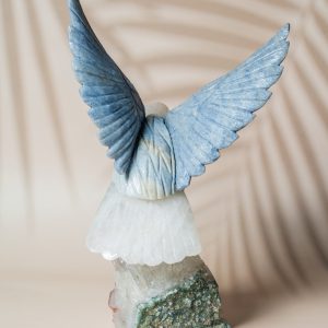 Handcrafted Stone Bird Sculpture | Luxury Gift & Decor - Image 5