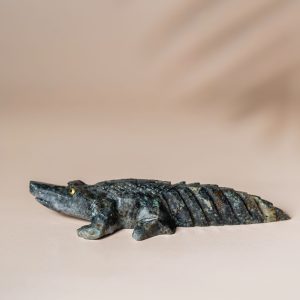 Biotite Crocodile | Luxury Animal Sculpture Gift - Image 4