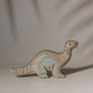 Hand-carved onyx stone dinosaur figurine